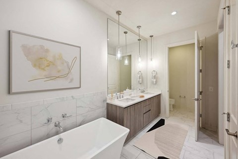 Bathroom at The Sutton, Georgia